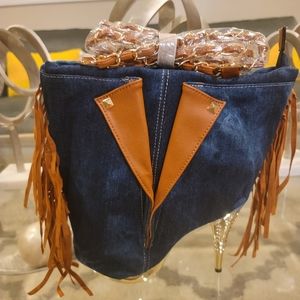 Unique Statement Shoe Purse.